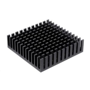مجموعه 3 عددی هیت سینک مشکی مربعی سایز 50x50x15mm
