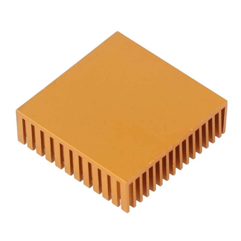 مجموعه 3 عددی هیت سینک طلایی مربعی سایز 50x50x15mm مجموعه 3 عددی هیت سینک طلایی مربعی سایز 50x50x15mm