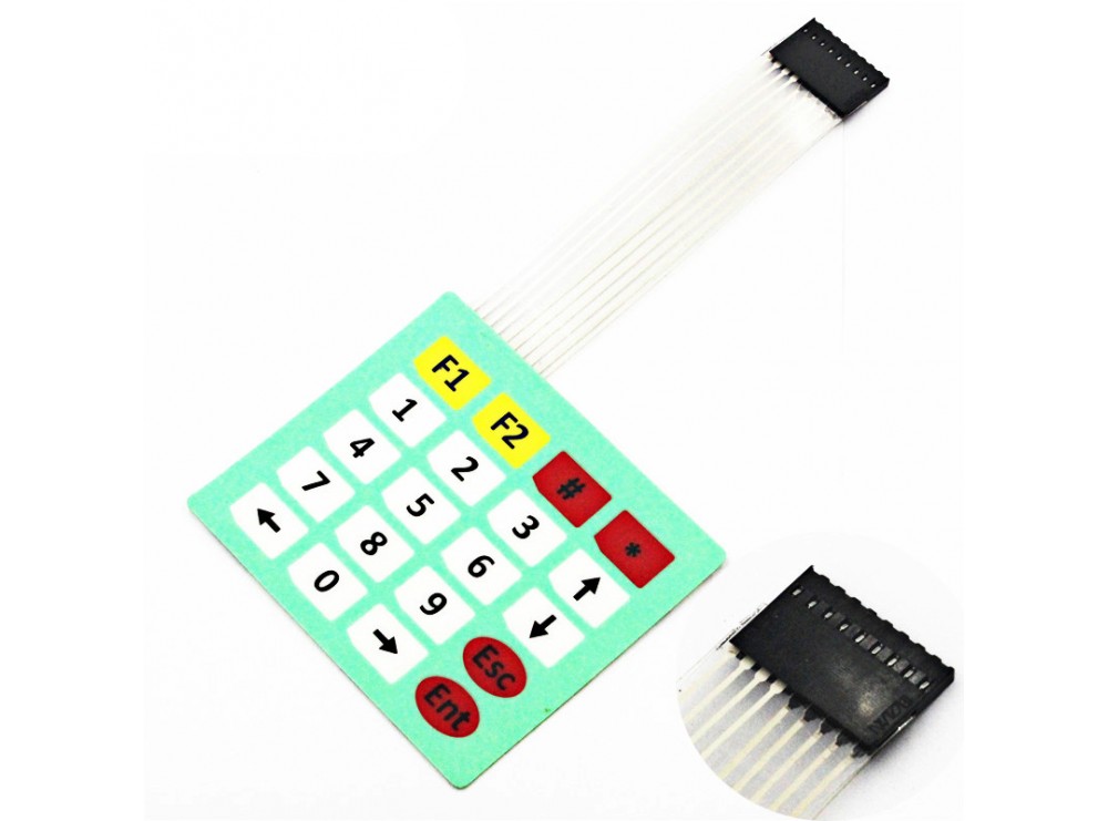 مجموعه 3 عددی کیپد 5x4 فلت دار ماتریسی