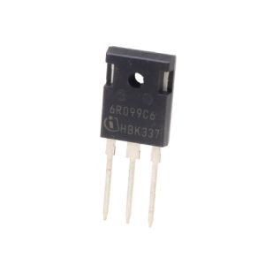 مجموعه 3 عددی ماسفت 6R099C6 نوع N-Channel تایوانی مارک Infineon پکیج TO-247