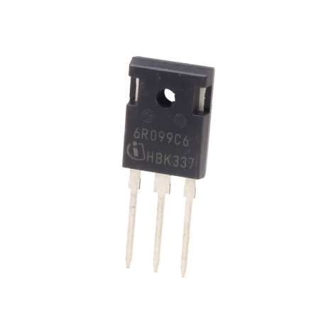 مجموعه 3 عددی ماسفت 6R099C6 نوع N-Channel تایوانی مارک Infineon پکیج TO-247 مجموعه 3 عددی ماسفت 6R099C6 نوع N-Channel تایوانی مارک Infineon پکیج TO-247