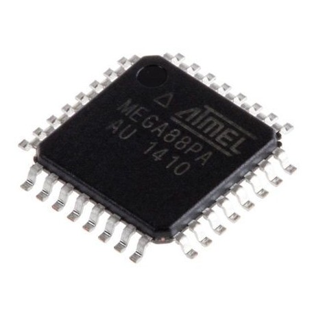 مجموعه 3 عددی میکروکنترلر ATMEGA88PA-AU پکیج SMD TQFP-32