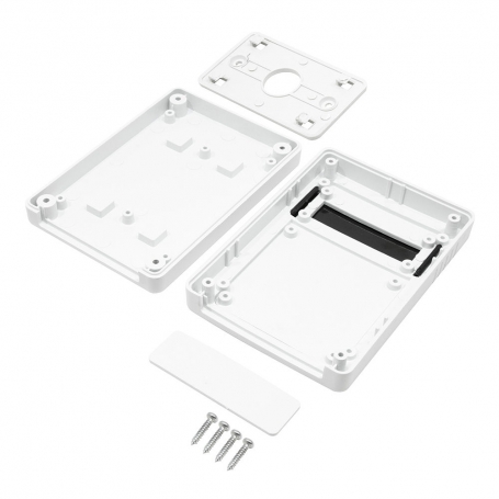 مجموعه 3 عددی جعبه برد پلاستیکی سفید دیواری با پنل LCD مدل BMW-A سایز 130x89x31mm مجموعه 3 عددی جعبه برد پلاستیکی سفید دیواری با پنل LCD مدل BMW-A سایز 130x89x31mm