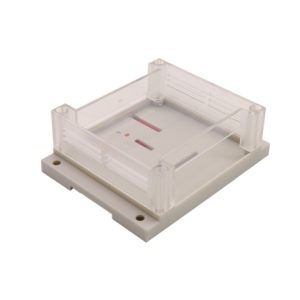 مجموعه 3 عددی جعبه ریلی Rail Box سفید شفاف وارداتی 115x90x40mm