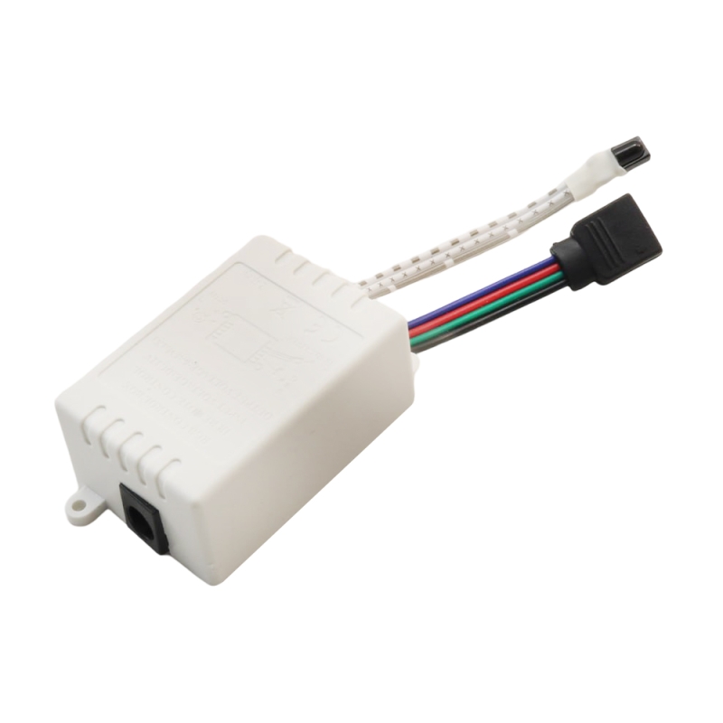 مجموعه 3 عددی درایور و کنترلر RGB تک خروجی 24Key-6A - کنترل از راه دور