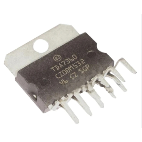 مجموعه 3 عددی تراشه آمپلی فایر TDA7360 مارک ST