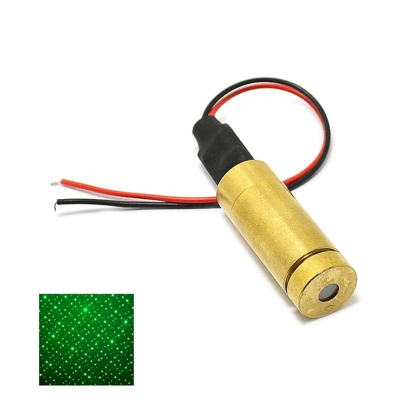 لیزر سبز 30mW با لنز متغیر رقص نور QS-3513B