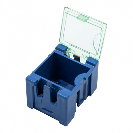 جعبه قطعات 31.5x25x21 SMD آبی جعبه قطعات 31.5x25x21 SMD آبی