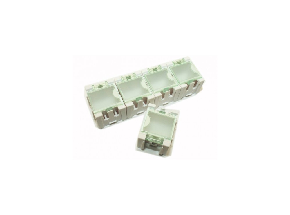 جعبه قطعات 31.5x25x21 SMD سفید جعبه قطعات 31.5x25x21 SMD سفید