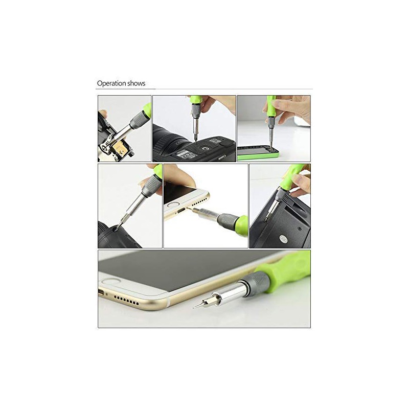 ست پیچ گوشتی 32 تکه مدل 8032 ست پیچ گوشتی 32 تکه مدل 8032