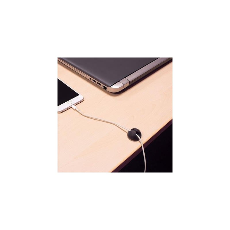 مجموعه 33 عددی اورگانایزر سیم و کابل گرد چسب دار 25 میلی متری مجموعه 33 عددی اورگانایزر سیم و کابل گرد چسب دار 25 میلی متری