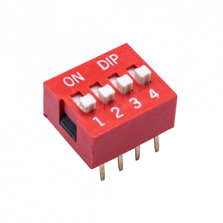 مجموعه 37 عددی دیپ سوئیچ 4 تایی DIP مجموعه 37 عددی دیپ سوئیچ 4 تایی DIP