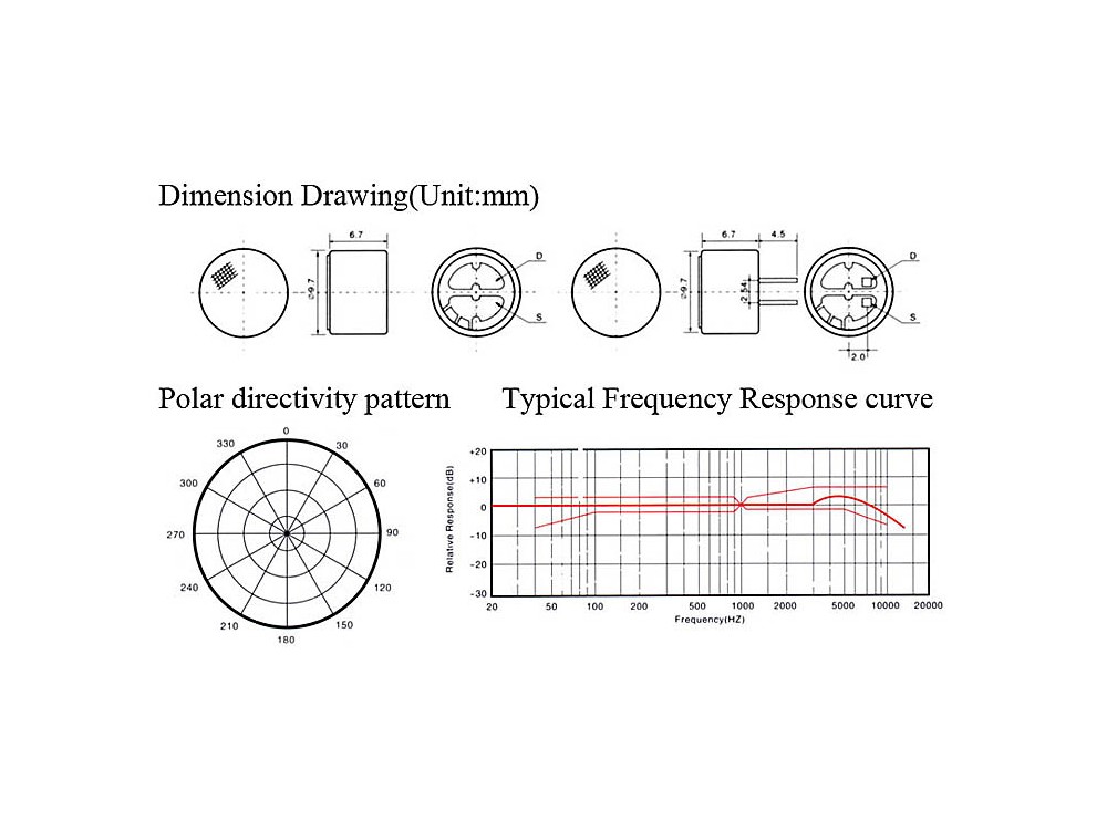 مجموعه 38 عددی میکروفن خازنی EPE 9x7 مجموعه 38 عددی میکروفن خازنی EPE 9x7