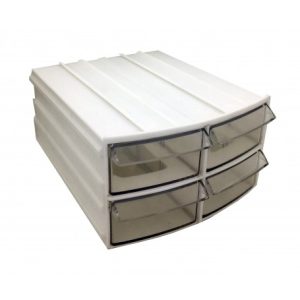 جعبه قطعات کشویی 4 خانه 120x105x60mm