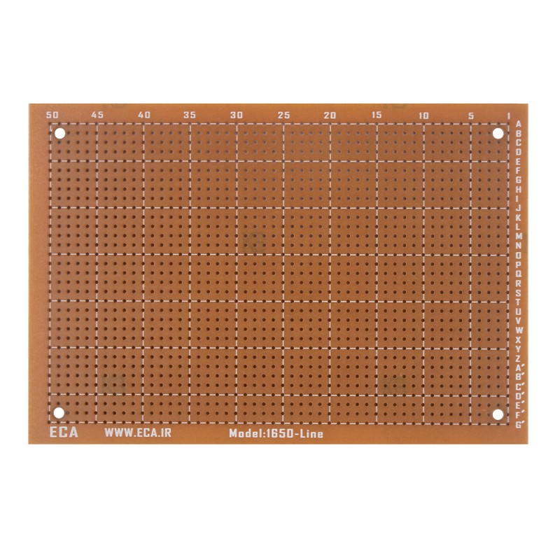مجموعه 4 عددی برد سوراخ دار 1650 نقطه خطی