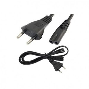 مجموعه 4 عددی کابل برق دوچاک (ضبطی) مشکی 1.8 متر مرغوب