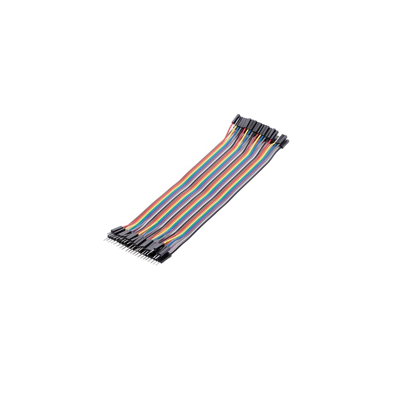 مجموعه 4 عددی سیم جامپر نر به ماده 30cm فلت 40 رشته