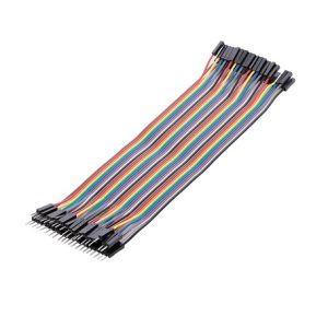 مجموعه 4 عددی سیم جامپر نر به ماده 30cm فلت 40 رشته