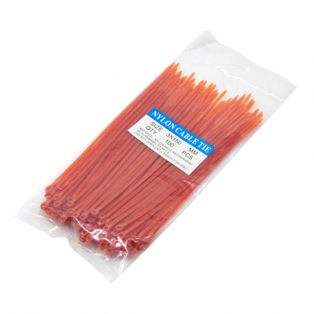 مجموعه 4 عددی بست کمری قرمز 3x150mm بسته100 تایی