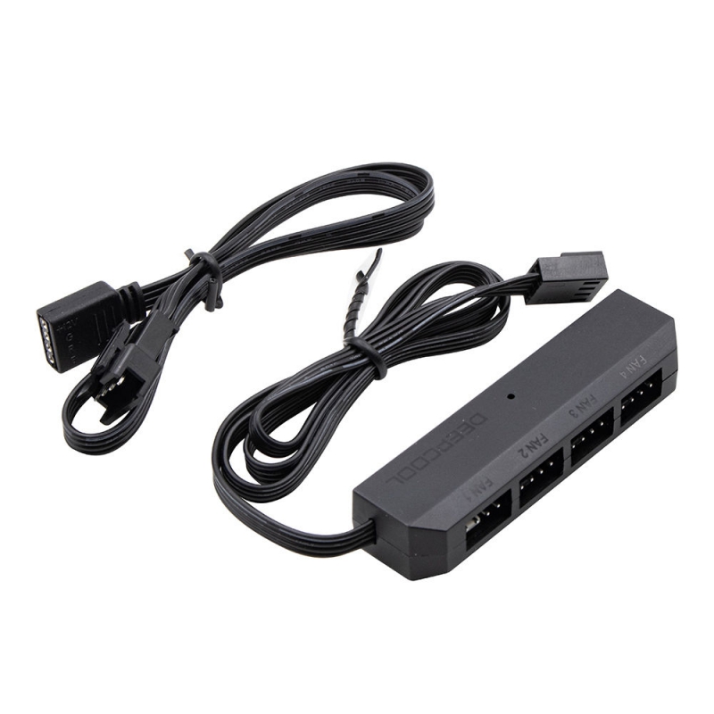 هاب 4 پورت فن DEEPCOOL مدل FH-04 هاب 4 پورت فن DEEPCOOL مدل FH-04