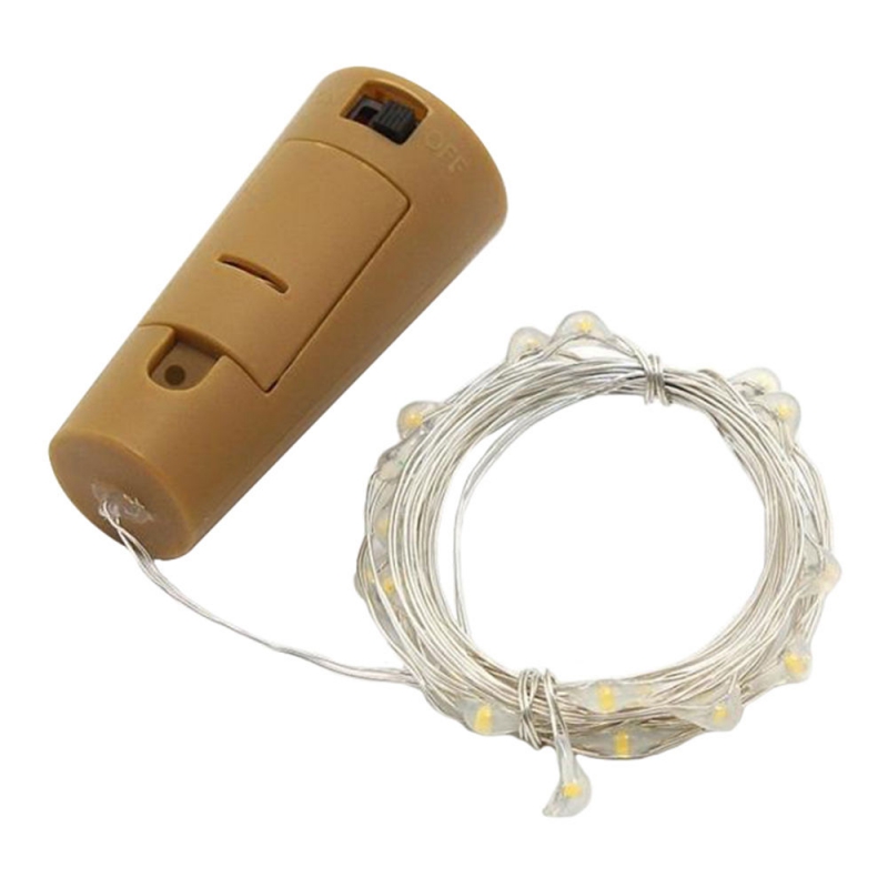 مجموعه 4 عددی ریسه LED مفتولی سفید آفتابی دو متری طرح درب بطری مجموعه 4 عددی ریسه LED مفتولی سفید آفتابی دو متری طرح درب بطری