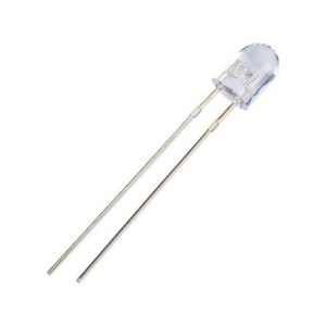 مجموعه 4 عددی LED اوال 5mm قرمز شفاف بسته100 تایی