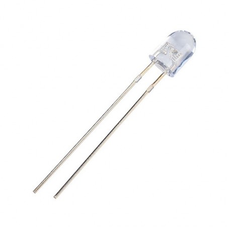 مجموعه 4 عددی LED اوال 5mm قرمز شفاف بسته100 تایی