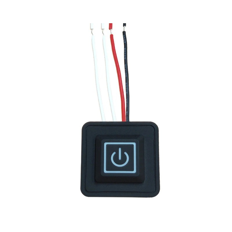 مجموعه 4 عددی کلید on/off سه وضعیته 12-5 ولت کنترل حرارت مخصوص پد حرارتی