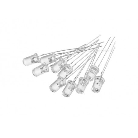 مجموعه 40 عددی LED سوپر هایبرایت لیزری قرمز 5mm