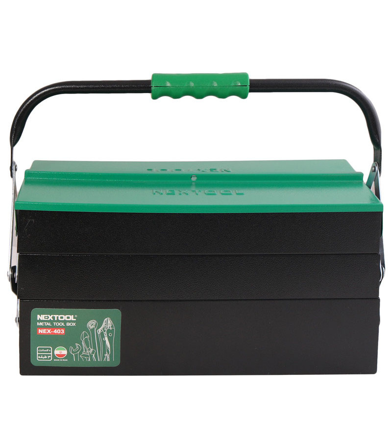 جعبه ابزار سه طبقه 40 سانت نکستول NEXTOOL مدل NEX-403 جعبه ابزار سه طبقه 40 سانت نکستول NEXTOOL مدل NEX-403