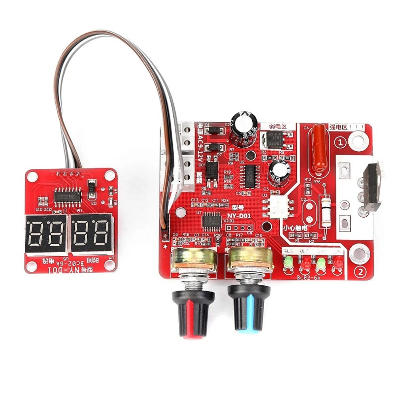 برد کنترلر دستگاه نقطه جوش باتری 40 آمپر مدل NY-D02