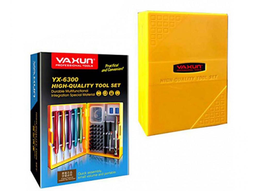 ست پیچ گوشتی 41 تکه یاکسون YAXUN مدل YX-6300