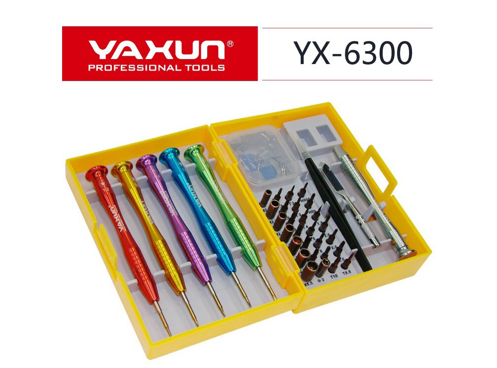 ست پیچ گوشتی 41 تکه یاکسون YAXUN مدل YX-6300