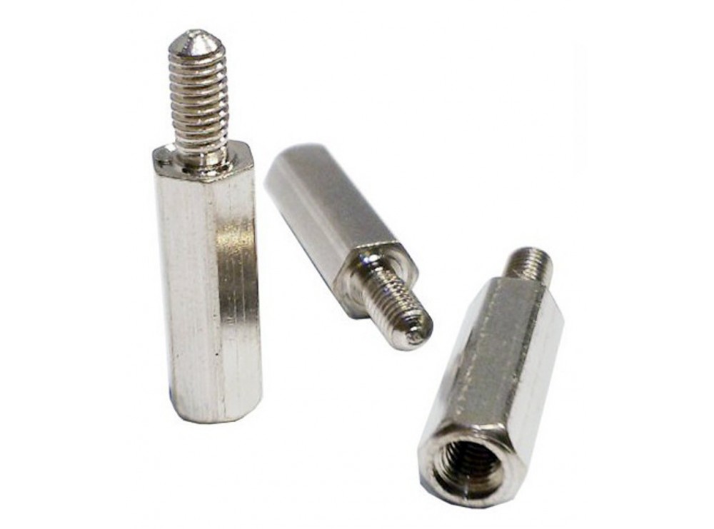 مجموعه 45 عددی اسپیسر فلزی 15mm FM مجموعه 45 عددی اسپیسر فلزی 15mm FM