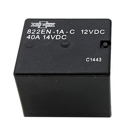 مجموعه 5 عددی رله 12V قدرت تایوانی 6 پایه مارک SONG CHUAN کد 822EN-1A-C