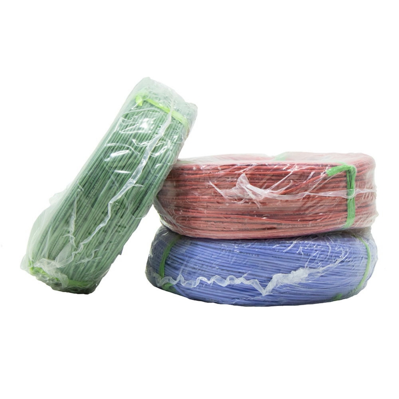 مجموعه 5 عددی سیم افشان نسوز سایز 1x0.5 آبی 5 متری