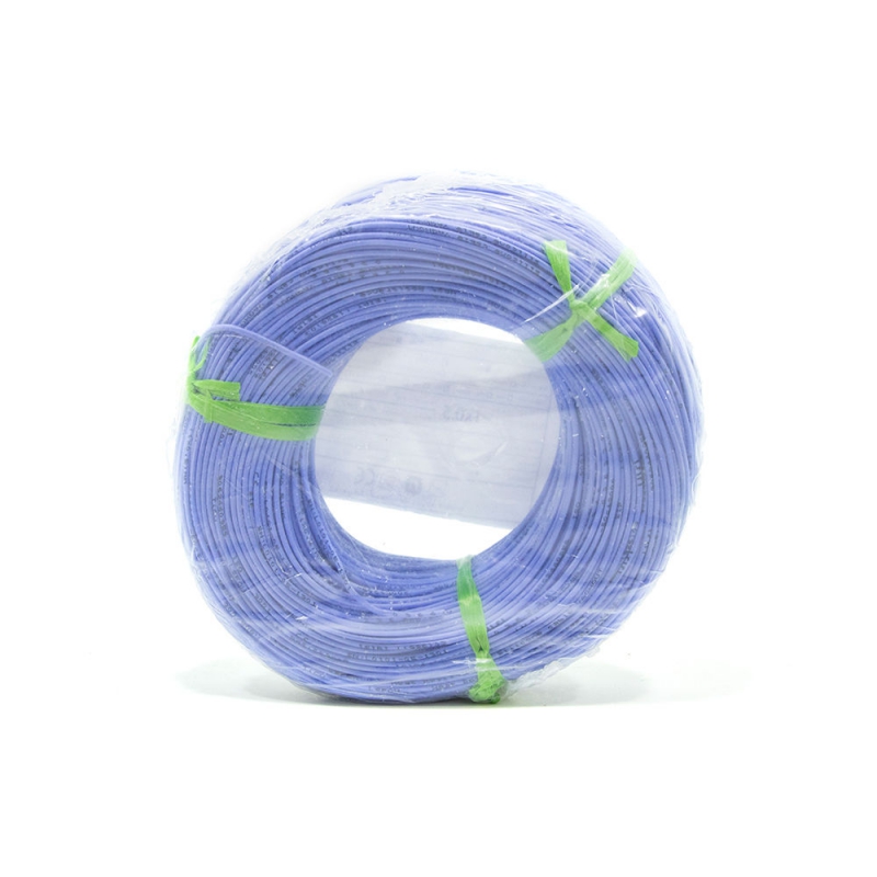 مجموعه 5 عددی سیم افشان نسوز سایز 1x0.5 آبی 5 متری