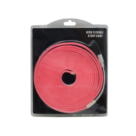 ریسه نئون فلکسی صورتی 5متری ریسه نئون فلکسی صورتی 5متری
