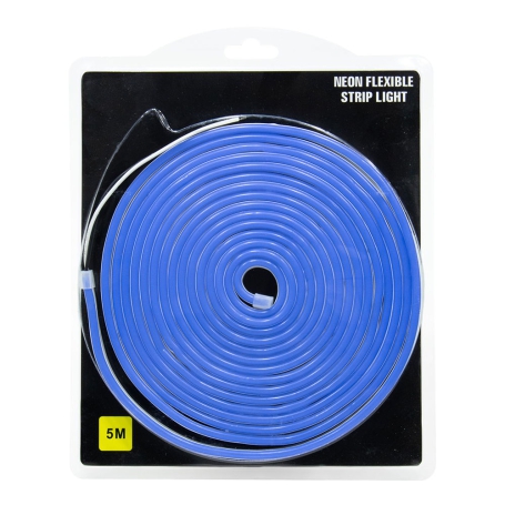 ریسه نئون فلکسی آبی 5متری ریسه نئون فلکسی آبی 5متری