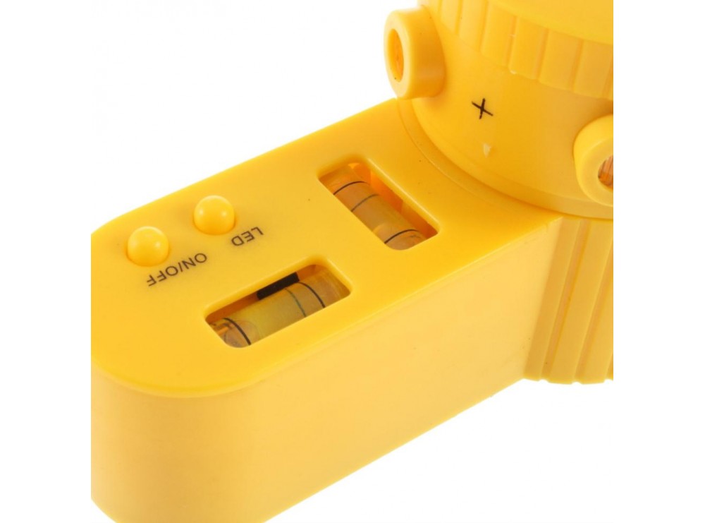 تراز لیزری 5 طرفه گردان به همراه 3 پایه مدل LV-06