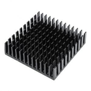 مجموعه 5 عددی هیت سینک سایز 4x4cm مخصوص المان سردکننده رنگ مشکی