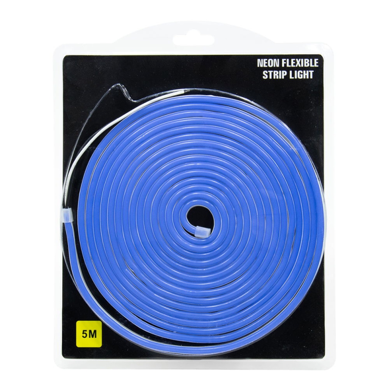 ریسه نئون فلکسی آبی 5متری ریسه نئون فلکسی آبی 5متری