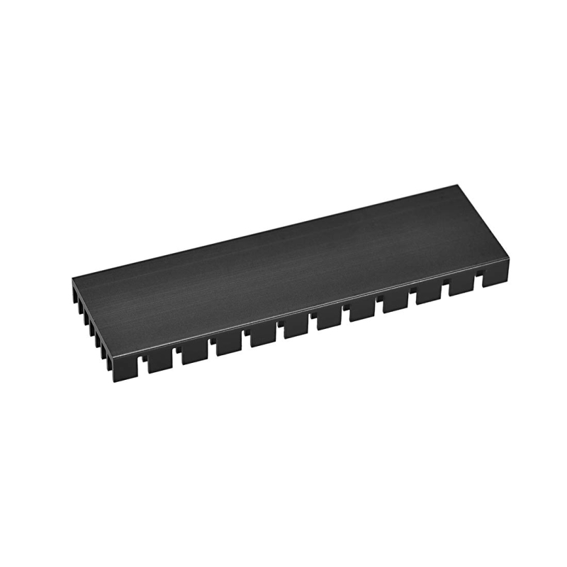 مجموعه 5 عددی هیت سینک آلومینیومی مشکی 70x22x6mm مجموعه 5 عددی هیت سینک آلومینیومی مشکی 70x22x6mm