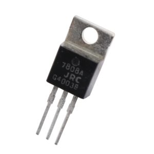 مجموعه 5 عددی رگولاتور 8+ ولت 7808 ژاپنی مارک JRC پکیج TO-220