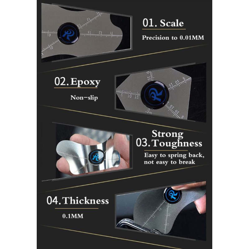 ست قاب بازکن 5 تکه استیل