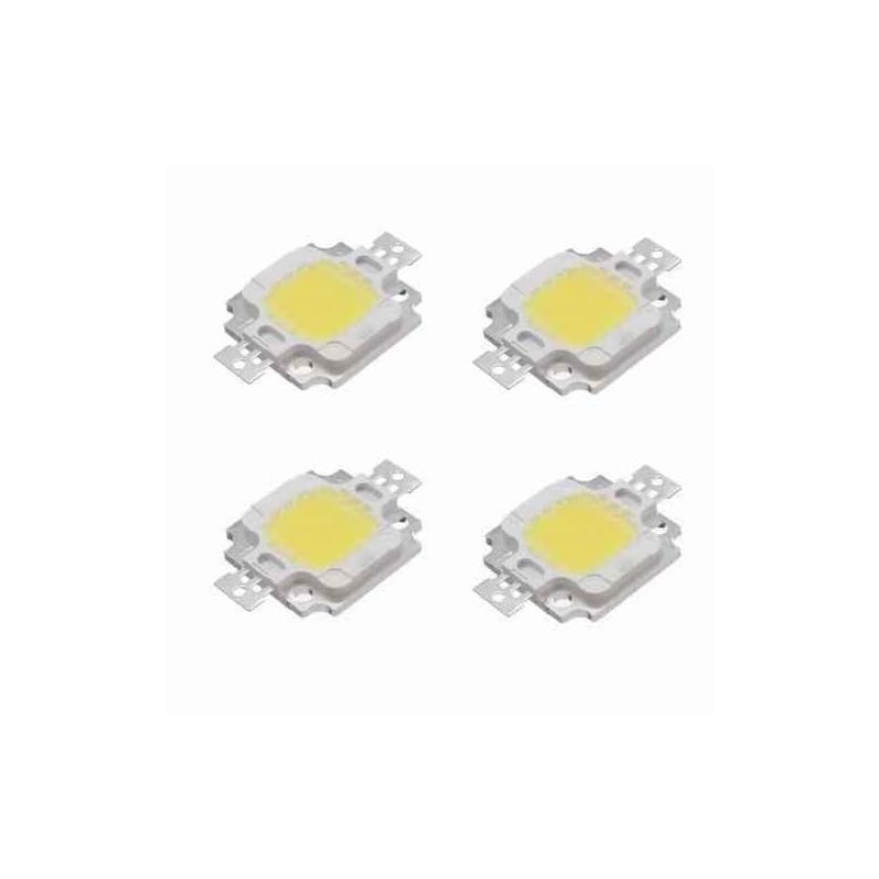 مجموعه 5 عددی پاور LED 10W سفید مهتابی مجموعه 5 عددی پاور LED 10W سفید مهتابی