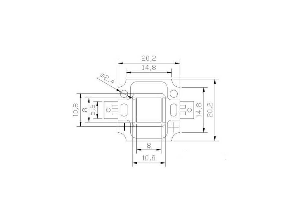 مجموعه 5 عددی پاور LED 10W سفید آفتابی مجموعه 5 عددی پاور LED 10W سفید آفتابی