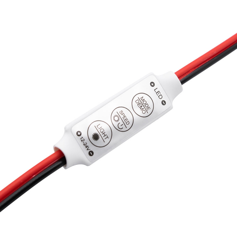 مجموعه 5 عددی مینی درایور LED تک رنگ 12-24 ولت مجموعه 5 عددی مینی درایور LED تک رنگ 12-24 ولت