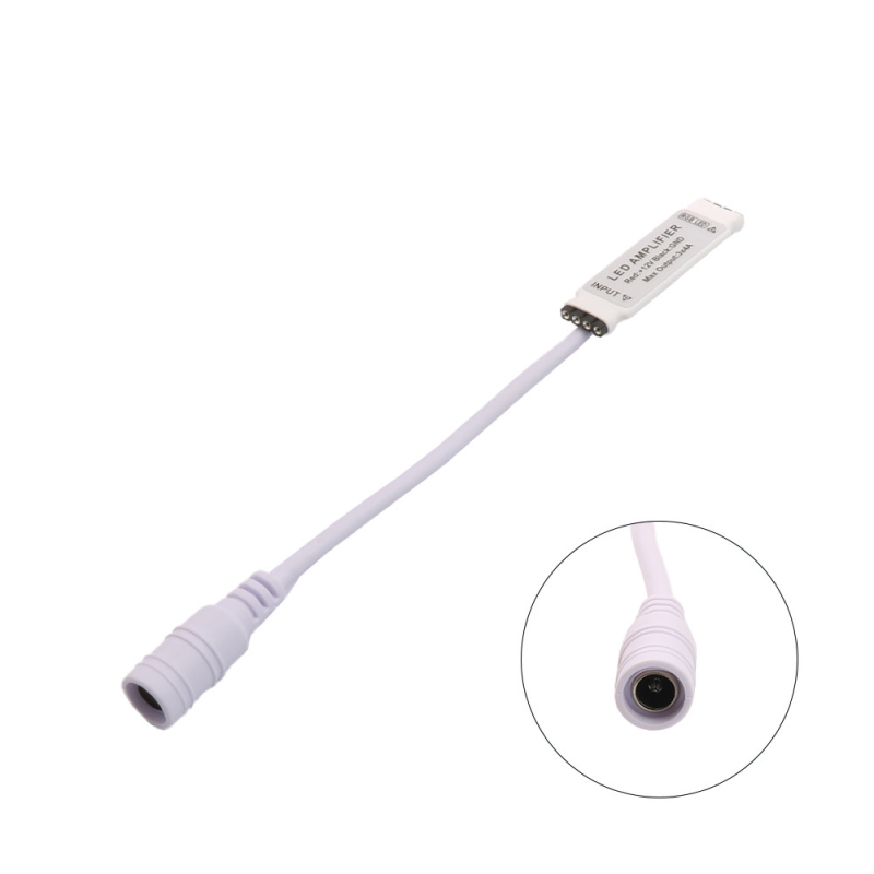 مجموعه 5 عددی تقویت کننده LED RGB نواری 12 ولت 12 آمپر با جک آداپتور مادگی مجموعه 5 عددی تقویت کننده LED RGB نواری 12 ولت 12 آمپر با جک آداپتور مادگی