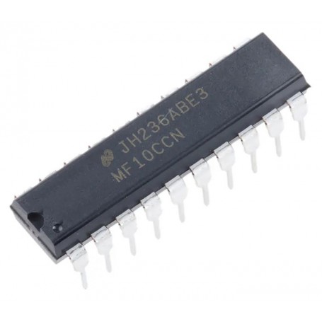 مجموعه 5 عددی تراشه فیلتر دوبل خازنی MF10CCN پکیج DIP